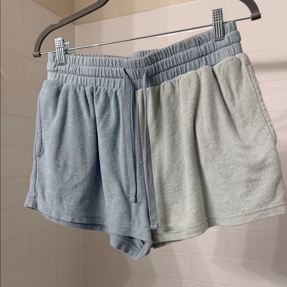Forever 21 Blue and Gray Athletic Shorts